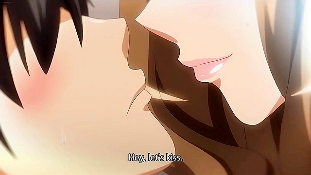 I Want to be Squeezed by My Lewd Older Sister 1 - Sister seduces her anime brother with huge tits