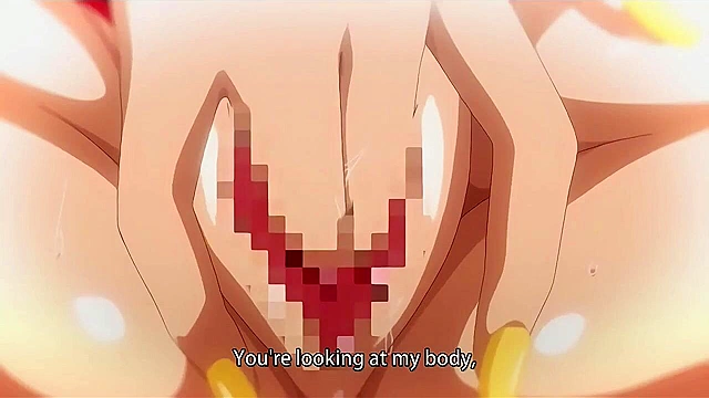 I Want to be Squeezed by My Lewd Older Sister 1 - Sister seduces her anime brother with huge tits