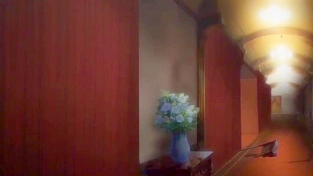 Oujo & Onna 2 - Busty anime princess is tied up and titty fucked in public