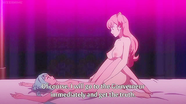 Hot lesbian babes fight in bed before turning in to weapons of destruction