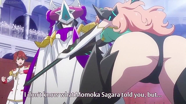 Hot lesbian babes fight in bed before turning in to weapons of destruction