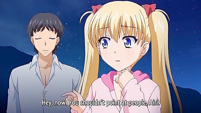 Demon Father Refresh 2 - Busty daughter gives a boobjob on the beach