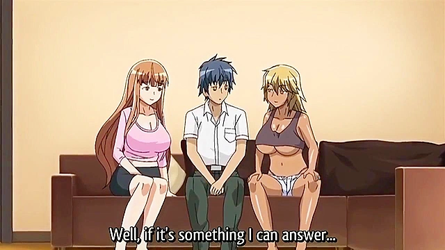 Holy Slut Sisters - Sexy Diary - Hentai schoolgirls with big tits and wet pussy fuck underclassman