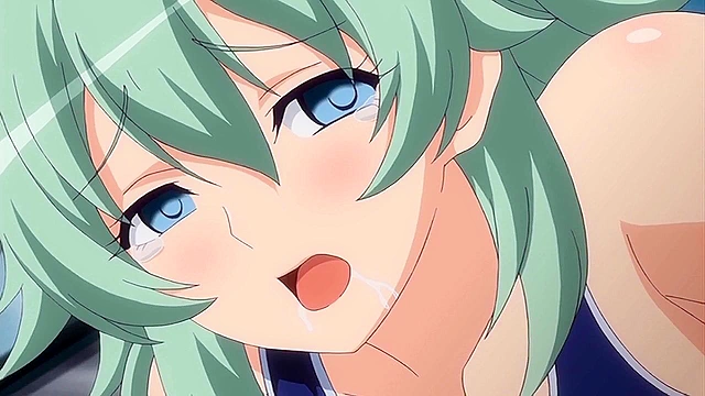 Time Stop at the School 3 - Busty hentai swimsuit girls fucked hard in their tight virgin pussies