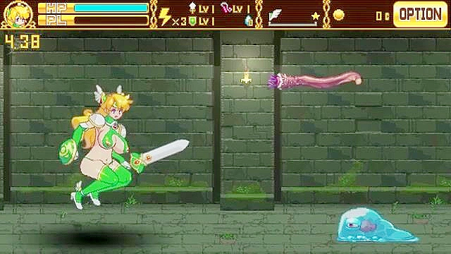 Troll shots a hot creampie inside of Princess Zelda's pussy