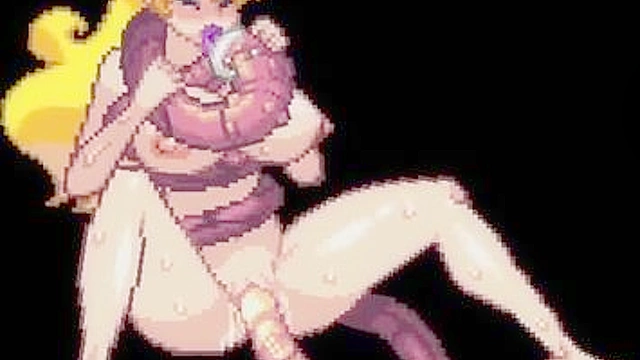 Troll shots a hot creampie inside of Princess Zelda's pussy