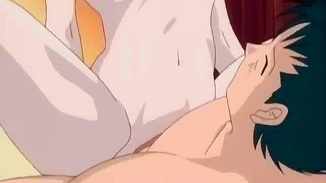 Bound anime slave gets hot wax dripped on her and her face fucked