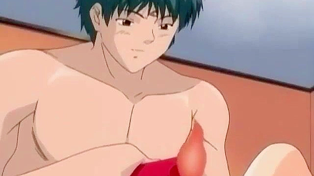 Bound anime slave gets hot wax dripped on her and her face fucked