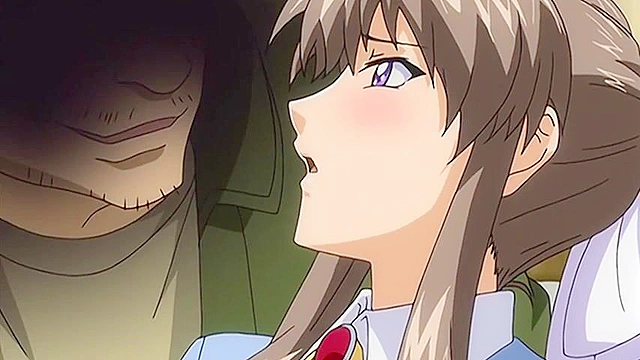 Sex In The Subway 2 - Hot hentai virgin gets fucked on a train next to her sleeping boyfriend