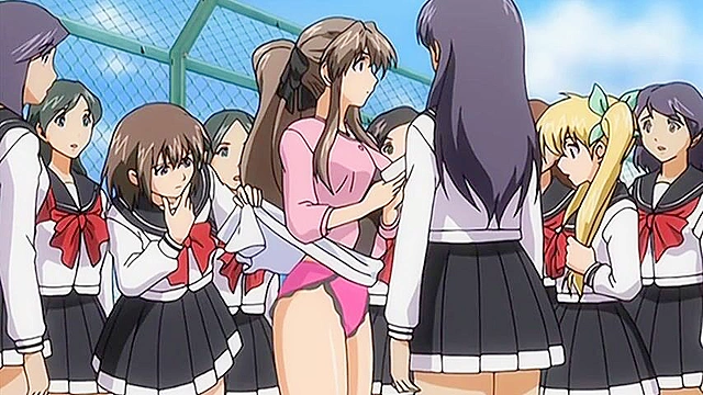 Sex In The Subway 2 - Hot hentai virgin gets fucked on a train next to her sleeping boyfriend