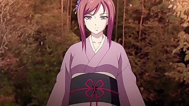 Kagirohi: Shaku Kei Another 3 - Busty milf spikes drink and fucks young guy