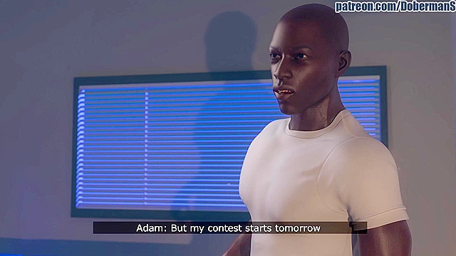 Female Doctor Examines BBC with her huge tits and mature pussy