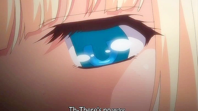 Oujo & Onna 1 - Busty blonde anime princess squirts from all the perverts staring at her