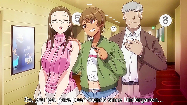 Seika Girls Academy Official Gigolo 3 - Old man pumps plenty of semen into two hentai schoolgirls