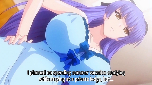 Shabura Rental - Big sis uses her huge hentai tits to fuck brother