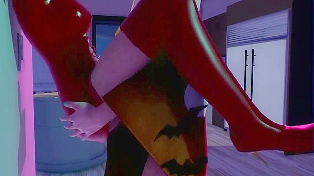 Trick - Futanari with big dick rough face fucks petite blonde girl