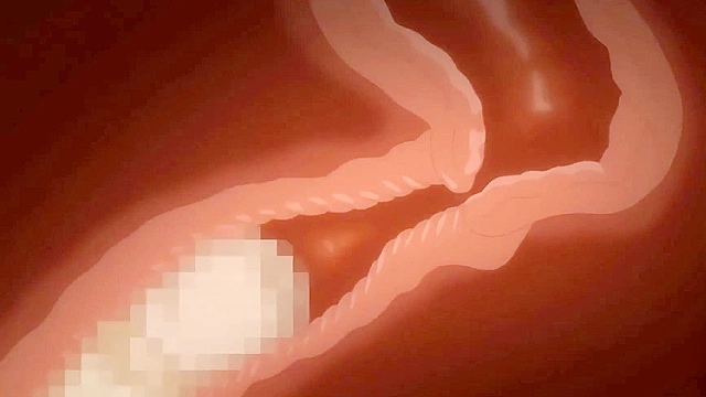 First Married Woman 4 - Slutty hentai schoolgirl fucks virgin student on school roof