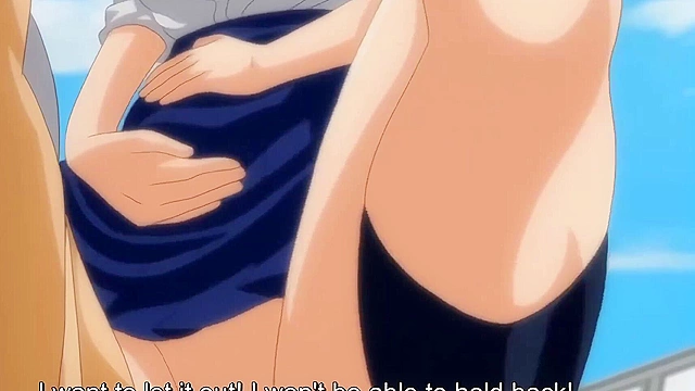 First Married Woman 4 - Slutty hentai schoolgirl fucks virgin student on school roof