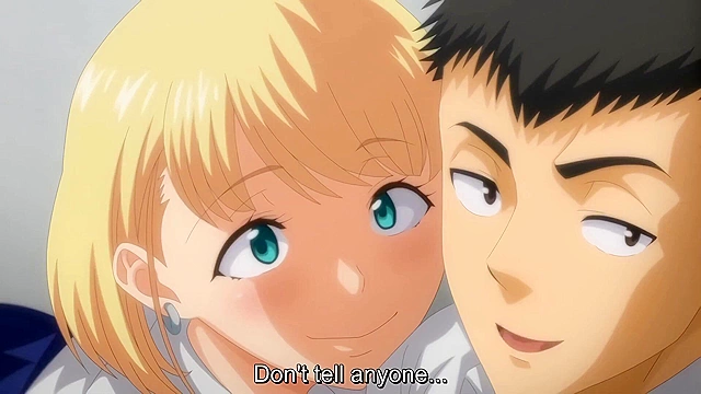 First Married Woman 4 - Slutty hentai schoolgirl fucks virgin student on school roof