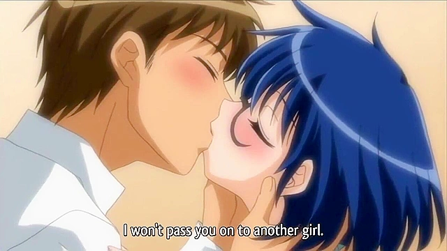 Bust to Bust 2 - Busty schoolgirls in threesome enjoy uncensored hentai creampies