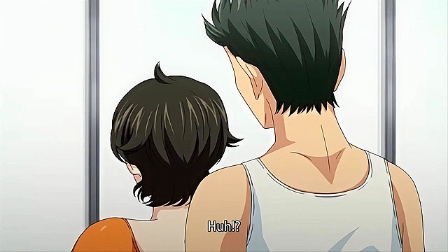 Cheating hentai wives fuck the hung personal trainers at the gym