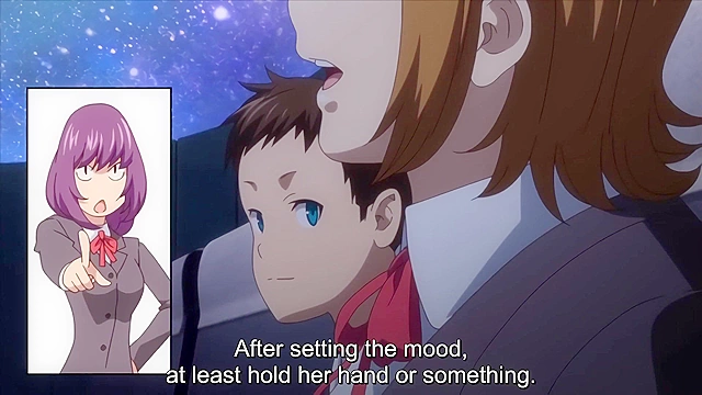 Junjou Decamelon 1 - Busty exhibitionist schoolgirl orgasms from public sex