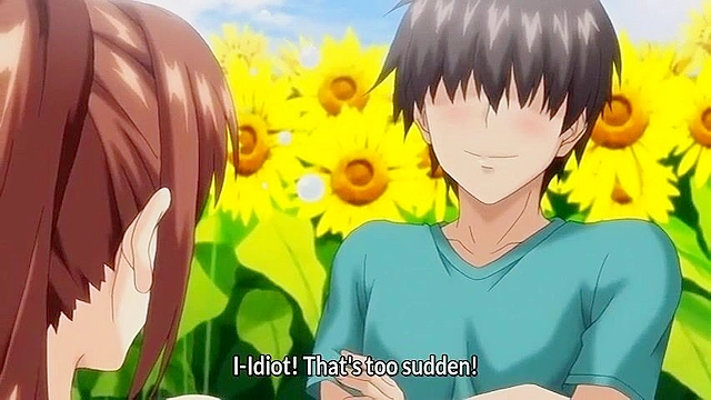 Natural Vacation - Anime virgin lovers have deep doggy style sex in romantic hentai