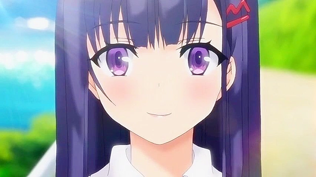 Natural Vacation - Anime virgin lovers have deep doggy style sex in romantic hentai