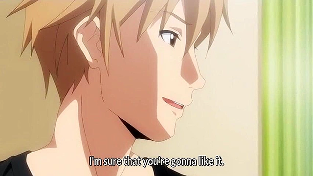 Beloved Mother 1 - Blindfolded and tied up mom has hentai sex with nephew and son