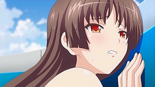 Lewd Teacher 4 feat. Giin Sensei 1 - Pervy teacher fucks busty anime teen on boat