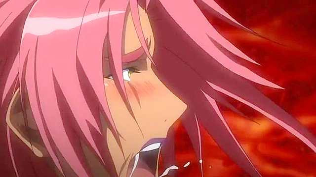 Busty warrior babe gets roughly fucked by tentacle dude