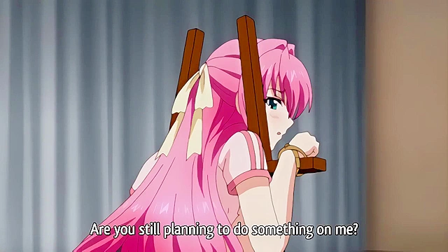 Three Shot Interview 2 - Pervy hentai student fucks tied up busty teacher