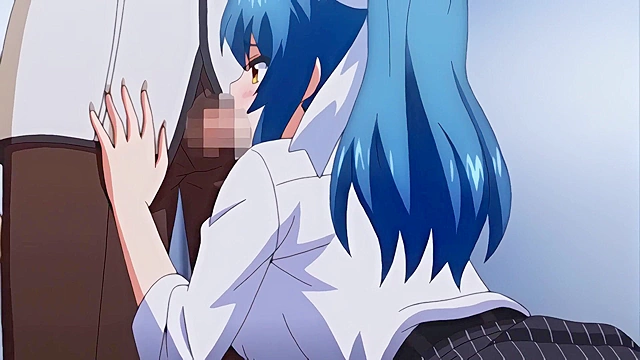 Three Shot Interview 2 - Pervy hentai student fucks tied up busty teacher