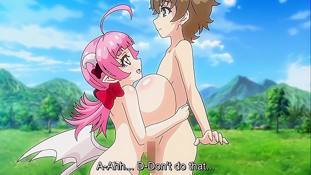 Succubus Wonderland 2 - Petite guy has hentai threesome with huge titty succubus