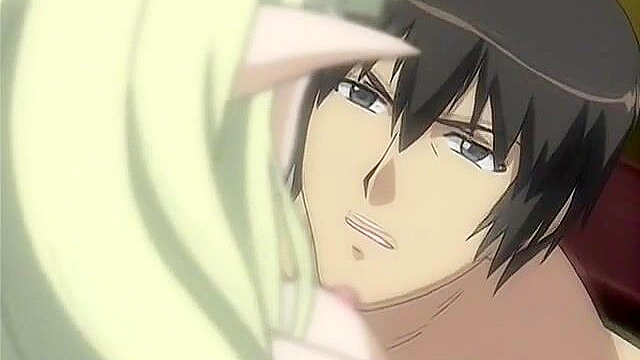 Elf princess uses her huge boobs to fuck and suck a stinky penis