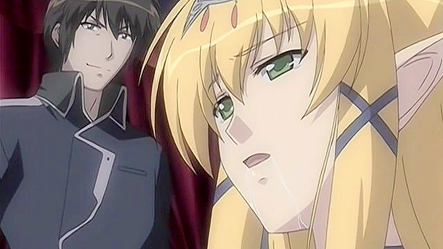 Elf princess uses her huge boobs to fuck and suck a stinky penis