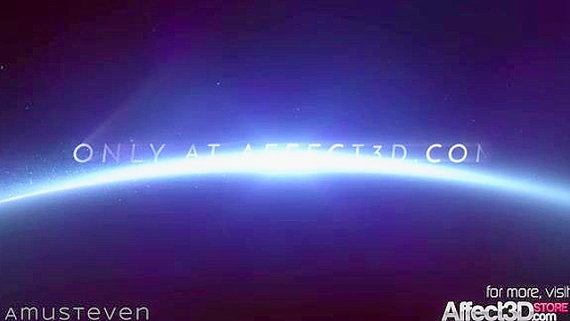 Thanos slams his titanic cock into Captain Marvel's superhero pussy