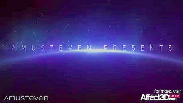 Thanos slams his titanic cock into Captain Marvel's superhero pussy