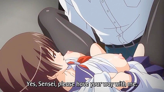 JK to Ero Giin Sensei 1 - Teacher slams cock deep in busty anime student