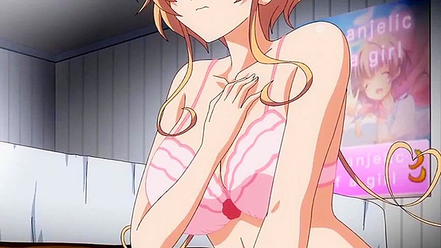 Nuki Doki! Angel vs. Demon Sex Battle 2 - Busty succubus and angel fight over the hentai dick