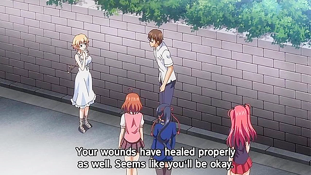 Nuki Doki! Angel vs. Demon Sex Battle 2 - Busty succubus and angel fight over the hentai dick