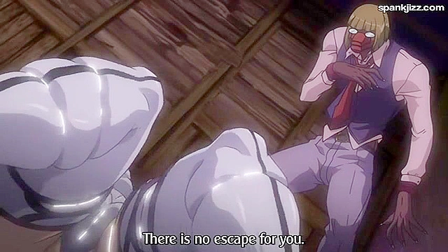 Monsters tentacles wrap up these beautiful knockers and squeeze them