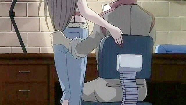 Private investigator spies a lust girl getting gangbanged by 3 cocks