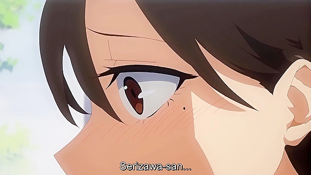 Library Girl 2 - Busty anime schoolgirl skips class to fuck janitor in library