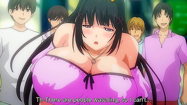 After the Summer Break, She... 1 - Busty virgin schoolgirl blackmailed into filmed hentai sex