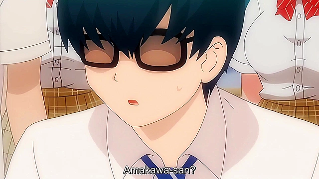 After the Summer Break, She... 1 - Busty virgin schoolgirl blackmailed into filmed hentai sex