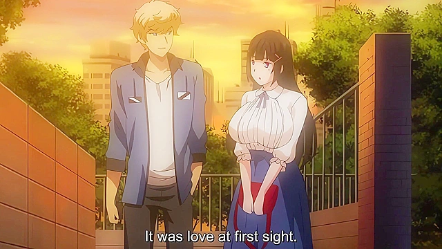 After the Summer Break, She... 1 - Busty virgin schoolgirl blackmailed into filmed hentai sex