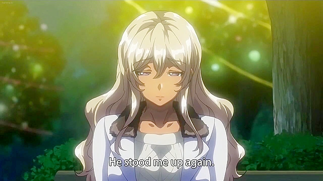 Busty blonde teen slut gets off sucking dicks in public bathroom