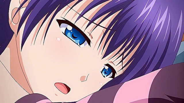 True Secret Hot Spring Tour 2 - Busty hentai daughter ties up her dad and fucks him