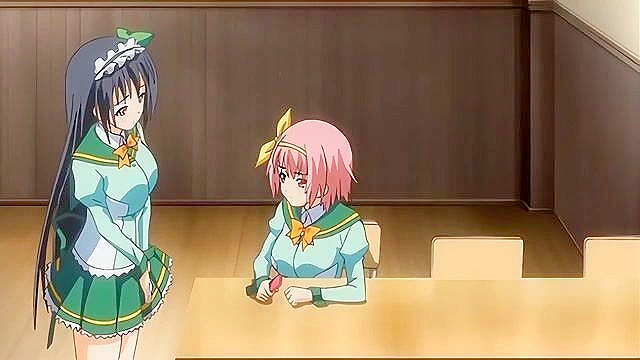 Floating Material 1 - Hentai sensei fucks schoolgirl from the back while student spies on them